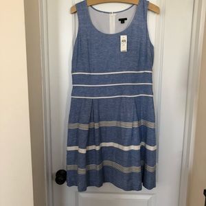 Ann Taylor chambray dress. NWT